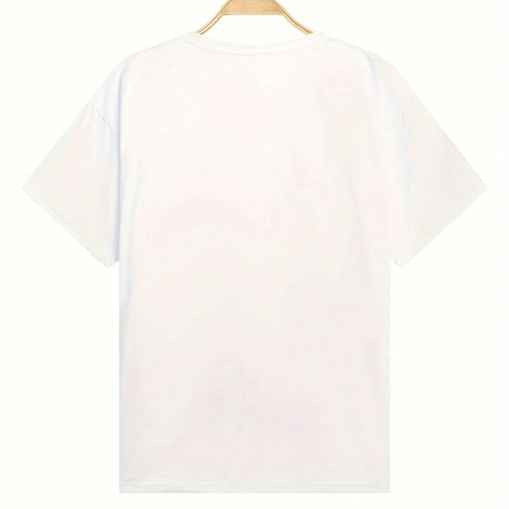 •Never Thirst• White Graphic Tee - Picture 2 of 3